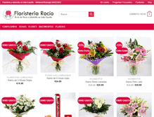 Tablet Screenshot of floristeriarocio.com